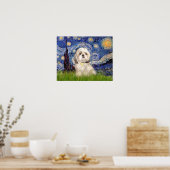 Shih Tzu (Y) - Sterrennacht Poster (Keuken)