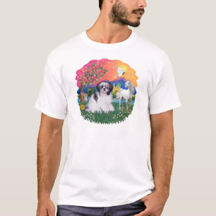 Shih Tzu (zwart en wit #1) T-shirt