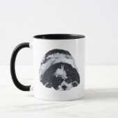 Shih Tzu Zwart & Wit Mok (Links)