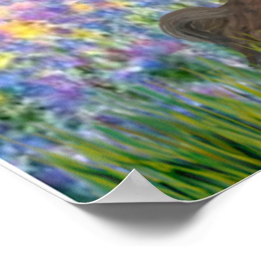 Shih Tzus (drie) - Tuin Poster (Hoek)