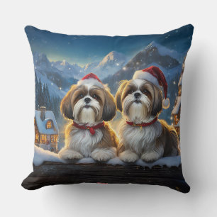 Shih Tzus Holiday Design beroemd gemaakt door Rich Kussen