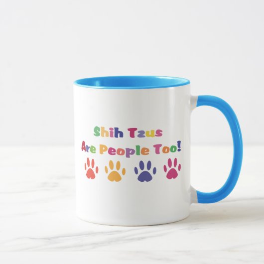 Shih Tzus zijn ook mensen Mok (Rechts)