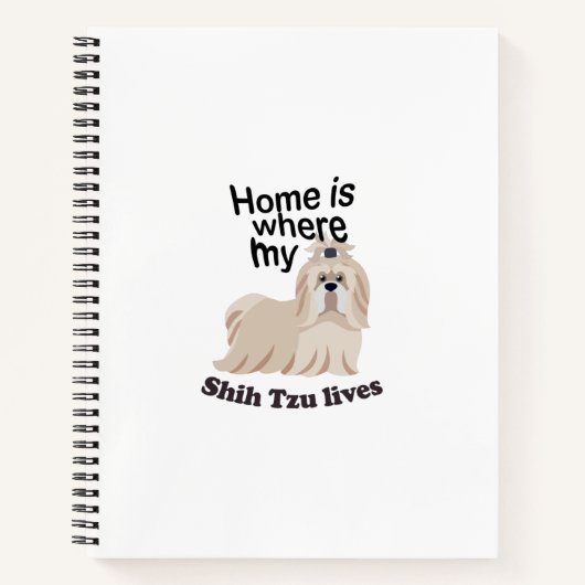 Shih Tzy Home Notitieboek (Voorkant)