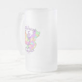 Shihezi China Matglas Bierpul (Voorkant links)