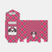 Shihtzu Honden Gepersonaliseerde Verjaardagsfeestg Bedankdoosjes (Uitgevouwen)