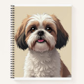 ShihTzu Mandoo Notitieboek (Voorkant)