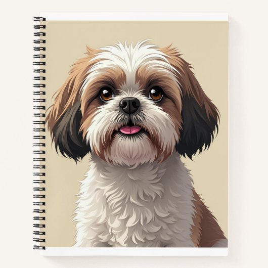 ShihTzu Mandoo Notitieboek (Voorkant)