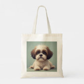 shihtzu Mandoo Tote Bag (Achterkant)