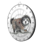 Shihtzu Puppy Dog, Pet Dartbord (Voorkant Rechts)