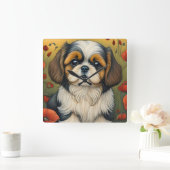 Shihtzu puppy schattige klok cadeau idee (Huis)