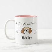 ShihTzu Tweekleurige Koffiemok (Links)
