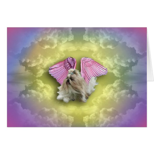 shihtzugoddess daalt uit de hemel (Voorkant Horizontaal)