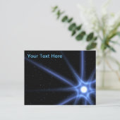 Shiing Star Briefkaart (Staand voorkant)