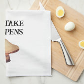 Shiitake gebeurt keukenhanddoek (Quarter Fold)