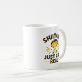 Shiitake is net echt koffiemok (Voorkant rechts)