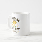 Shiitake is net echt koffiemok (Voorkant links)