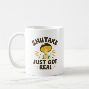 Shiitake is net echt koffiemok