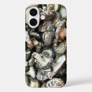 Shiitake paddenstoelen iPhone 16 hoesje