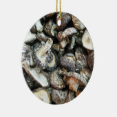 Shiitake paddenstoelen keramisch ornament (Rechts)