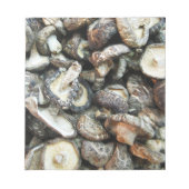 Shiitake paddenstoelen notitieblok (Voorkant)