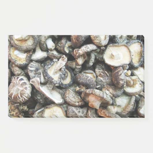 Shiitake paddenstoelen post-it® notes (Voorkant)