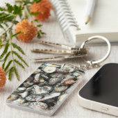 Shiitake paddenstoelen sleutelhanger (Voorkant Rechts)