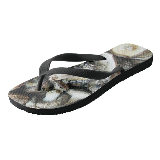 Shiitake paddenstoelen teenslippers (Schuin)