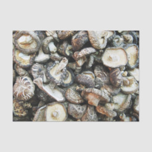 Shiitake paddenstoelen tissuepapier