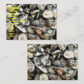 Shiitake paddenstoelen visitekaartje (Voorkant / Achterkant)