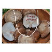 Shiitake Paddestoel Verjaardag Groot Cadeauzakje (Achterkant)