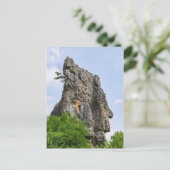 Shilin pinnacles Stone forest - Yunnan, China, Azi Briefkaart (Staand voorkant)