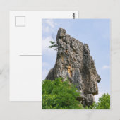 Shilin pinnacles Stone forest - Yunnan, China, Azi Briefkaart (Voorkant / Achterkant)