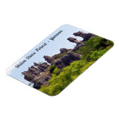 Shilin pinnacles Stone forest - Yunnan, China, Azi Magneet (Linkerzijde)