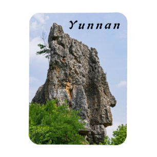 Shilin pinnacles Stone forest - Yunnan, China, Azi Magneet