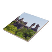 Shilin pinnacles Stone forest - Yunnan, China, Azi Tegeltje (Zijkant)