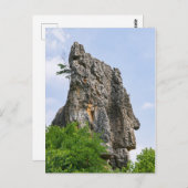 Shilin-pinnakels Steenwoud - Yunnan, China, Azië Briefkaart (Voorkant / Achterkant)