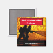 Shiloh Danieltown Oakland Firefighter Magnet (Voorkant / Achterkant)