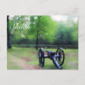 Shiloh en het kanon bij Bloody Pond Briefkaart (Voorkant)