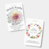 Shiloh Noelle Dahlia ID Badge (Voor- en achterkant)