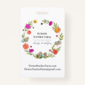 Shiloh Noelle Dahlia ID Badge (Achterkant)