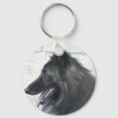 Shiloh Shepherd Profile Sleutelhanger (Voorkant)