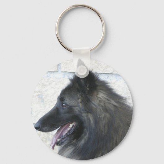 Shiloh Shepherd Profile Sleutelhanger (Voorkant)