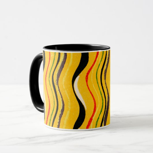 Shima-Shima, colorful pattern, Mok (Voorkant links)
