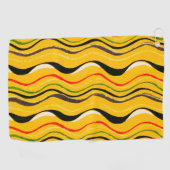 Shima-Shima, kleurrijk patroon, Golfhanddoek (Horizontaal)