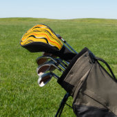 Shima-Shima, kleurrijk patroon, Golfheadcover (Insitu)