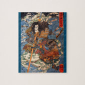 Shimamura Danjo Takanori (Samurai) door Kuniyoshi Legpuzzel (Verticaal)