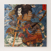 Shimamura Danjo Takanori (Samurai) door Kuniyoshi Legpuzzel (Verticaal)