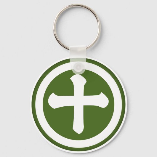 Shimazu Clan Kamon Sleutelhanger (Voorkant)