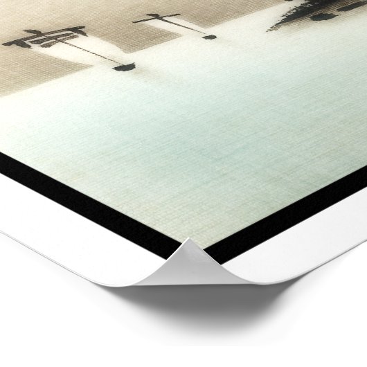 Shimizu  Japans Druk Poster (Hoek)