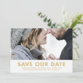 Shimmer | Aankondiging bewaar de datum (Staand voorkant)